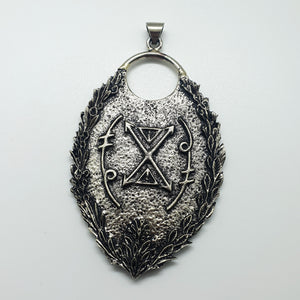 Devils Trap Pendant by Queen of the Ashes Jewelry