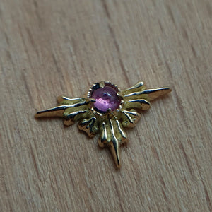 14 karat amethyst goldpiece by Kiwi Jewelry