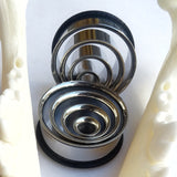 Tripple circle eyelets - N / A - Pain Couture Body Piercing