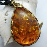 Synthetic Amber Necklace - N / A - Pain Couture Body Piercing