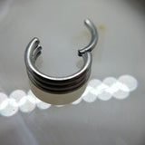 Tripple Hinged Ring - N / A - Pain Couture Body Piercing