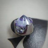 SALE! Fading violet Reverse-set prong by Anatometal