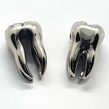 silver teeth ear stretches