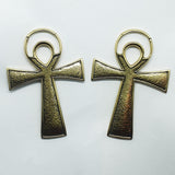 ear hanger Ankh silver