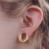 Mooncrescent Eyelets (Sold as a Pair) - N / A - Pain Couture Body Piercing